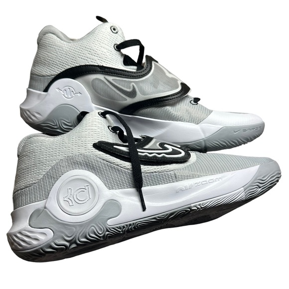 NIKE KD Trey 5 X Basketball Shoes Size 11 Wolf Grey White Black - Picture 10 of 10